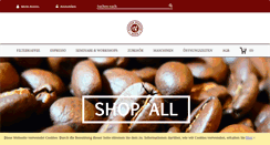 Desktop Screenshot of kaffeekontor-bonn.com